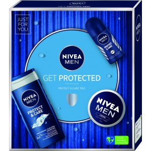 Nivea Protect & Care pánsky darčekový set 3ks
