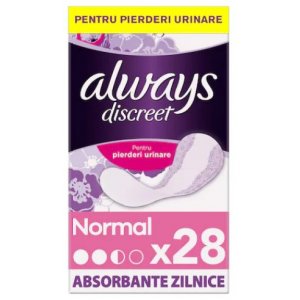 Always Discreet inkontinenčné slipové vložky Normal 28ks
