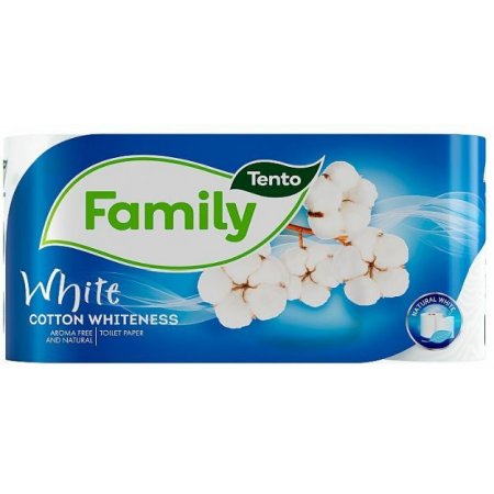 Tento TP Family White 8ks biely 2-vrstvový,18m