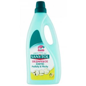 Sanytol Citrón & Olivové Lístky dezinfekčný antibakteriálny univerzálny čistič 1l