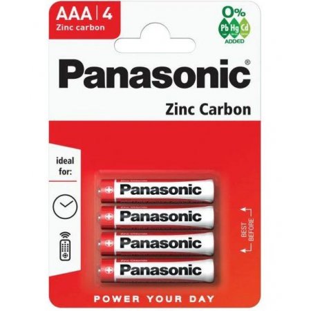 Panasonic batérie AAA/4 Zinc Carbon (baterky)
