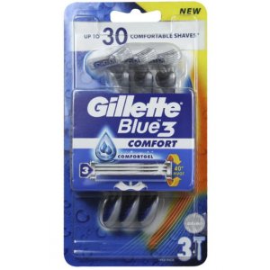 Gillette Blue 3 (Blue3) Comfort strojček na holenie 3ks