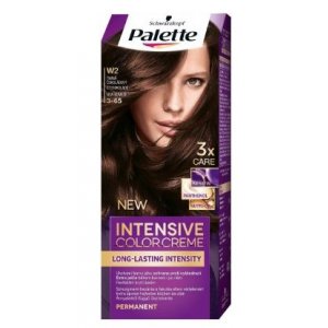 Palette ICC farba na vlasy 50ml W2 Tmavo čokoládová