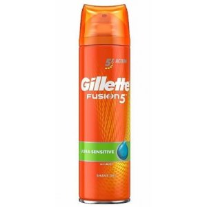 Gillette Fusion5 Sensitive with Aloe pánsky gél na holenie 200ml