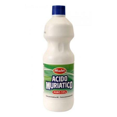 Acido Muriatico kyselina chlorovodíková 33% čistič na WC 1L
