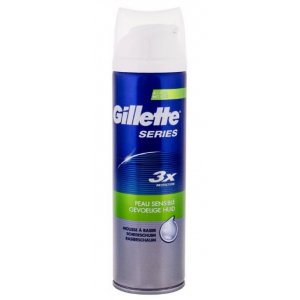 Gillette Series Sensitive Aloe Vera pena na holenie 250ml