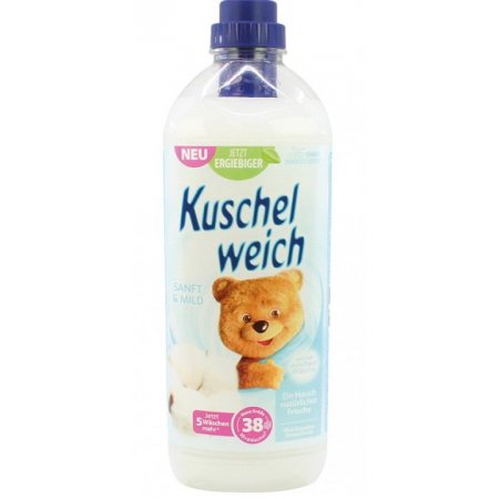 Kuschelweich Sanft&Mild aviváž 1l na 38 praní