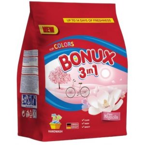 Bonux Pure Magnolia prací prášok na ručné pranie 400g na 7 praní