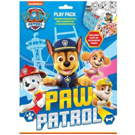 Paw Patrol Play Pack  - omaľovánky