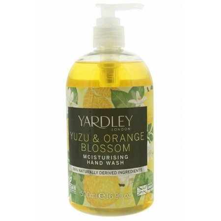 Yardley Yuzu&Orange Blossom tekuté mydlo s dávkovačom 500ml