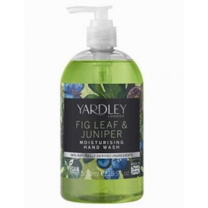 Yardley Fig Leaf&Juniper tekuté mydlo s dávkovačom 500ml