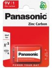 Panasonic batérie 9V Zinc Carbon (baterky)