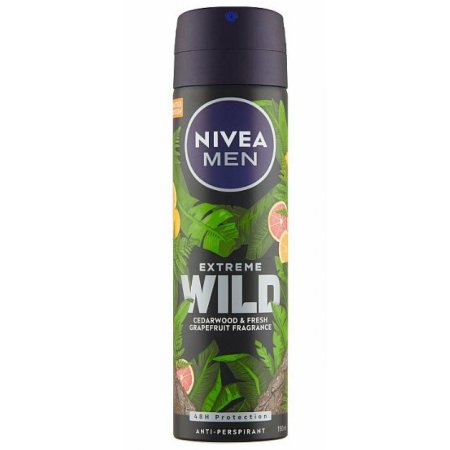 Nivea Men Extreme Wild Cedarwood&Grapefruit deospray 150ml