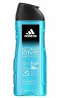 Adidas Ice Dive pánsky sprchový gél 400ml