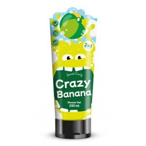 Sweet Candy Crazy Banana detský sprch.gél a šampón v jednom 250ml