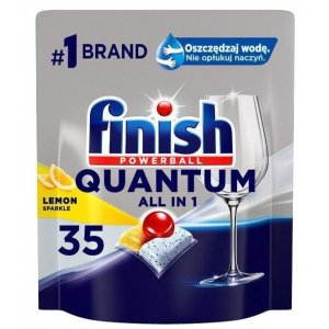 Finish Quantum All in 1 Lemon tablety do umývačky 35ks