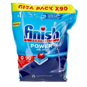 Finish Powerball Power All in 1 Regular tablety do umývačky riadu 90ks