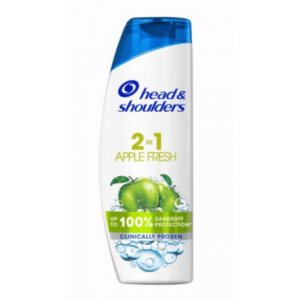 Head&Shoulders Apple Fresh 2v1 šampón proti lupinám 400ml 