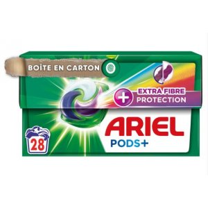 Ariel Extra Fiber Protection gélové tablety na pranie 28ks