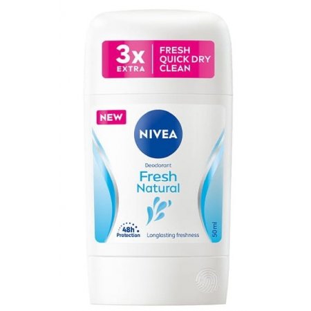 Nivea Fresh Natural dámsky tuhý anti-perspirant 50ml 