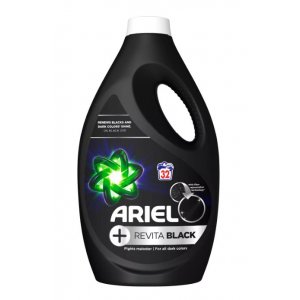 Ariel Revita Black tekutý prací gél na tmavé prádlo 32 praní 1,76l