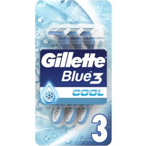 Gillette Blue 3 (Blue3) Cool strojček na holenie 3ks