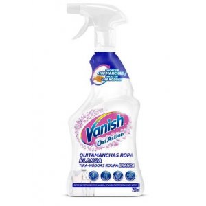 Vanish Oxi Action Spray na odstraňovanie škvŕn na biele prádlo 750ml s dávkovačom