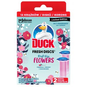Duck Fresh Discs WC First Kiss Flowers  2x36ml