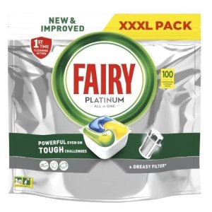 Jar kapsule (Fairy) 100ks Platinum All in One Lemon 