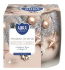 Aura Bispol Wonderful Christmas vonná sviečka 100g