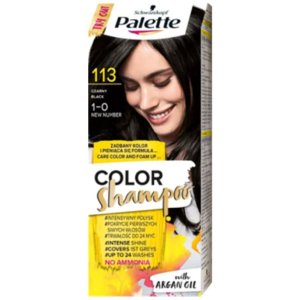 Palette Color Shampoo 1-0 /113/ - Čierna