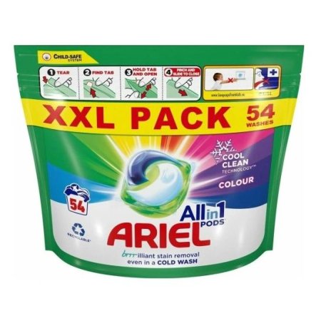 Ariel Color gélove tablety na pranie 54ks 