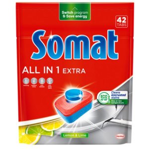 Somat All In 1 Lemon tablety do umývačky 42ks
