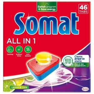 Somat All In 1 Lemon tablety do umývačky 46ks