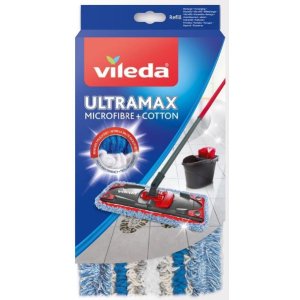 Vileda Ultramax náhrada na mop plochý mikrovlákno+cotton 2v1