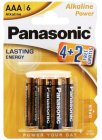 Panasonic batérie AAA Lasting Energy 6ks
