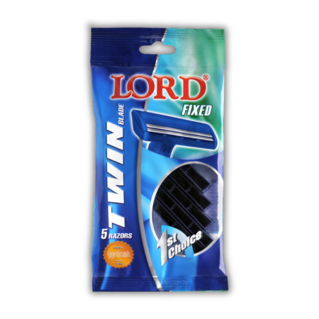 LORD FIXED (Zorrik) 2-britvový pánsky holiaci strojček 5ks