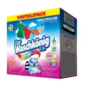 Der Waschkönig (Der Waschkonig) Color prací prášok 1,95kg na 30 praní