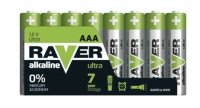 Alkalická batéria RAVER LR3 1,5V (AAA) 8ks