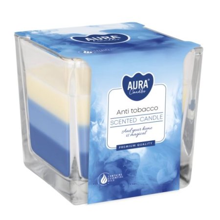 Aura Bispol Anti Tobacco vonná sviečka 170g