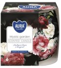 Aura Bispol Mystic Garden vonná sviečka 100g
