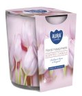Aura Bispol Floral Happines vonná sviečka 100g