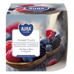 Aura Bispol Forest Fruits vonná sviečka 100g
