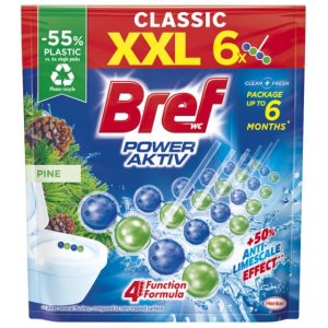 Bref Power Aktiv WC blok Pine 6x50g