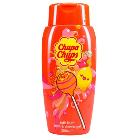 Chupa Chups Tutti Frutti detský sprchový gél a pena do kúpeľa 300ml