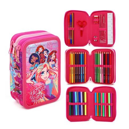 Disney Princess peračník pre dievčatá 1ks - kompletná sada na písanie a kreslenie