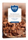 Aura Bispol Sandalwood vonné čajové sviečky 6ks