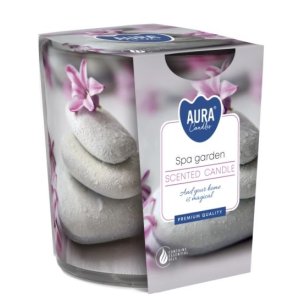 Aura Bispol Spa Garden vonná sviečka 100g