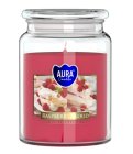 Aura Bispol Raspberry Cloud vonná sviečka 500g
