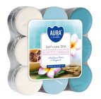 Aura Bispol Self Care SPA vonné čajové sviečky 18ks